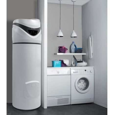 Ariston Group – Chauffe-eau thermodynamique 200L A+ – Économie d'énergie jusqu'à 70% – Installation verticale – 3069796