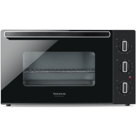 Minifour électrique 45L – Puissance 1500W – Thermostat 90-230°C – Fonction rôtisserie et grill – Dimensions 565x445x325mm - HORIZON45