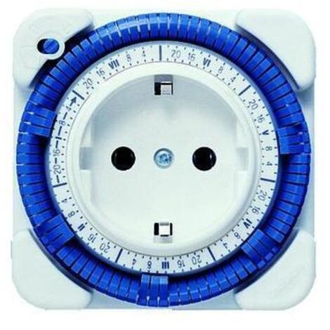 Theben-timer 27- analoge Zeitschaltuhr für den Innenbereich, Wochenprogramm