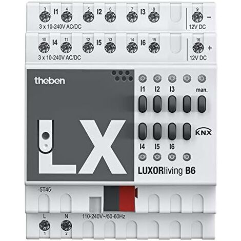 Theben Smart Home-System 6 Kanäle LUXORliving B6 (1/3)