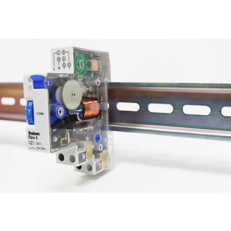 Minuterie - HAGER - EMN001 - 230 Volts - 1 contact - réglable de 30s à