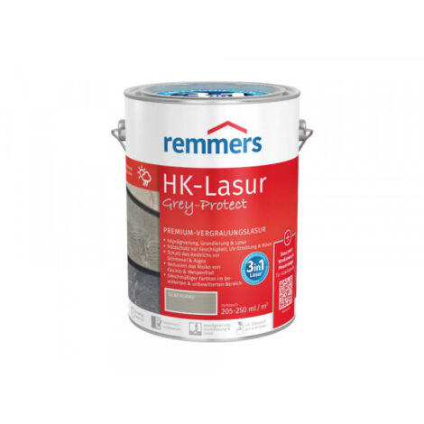 Remmers HK Lasur anthrazitgrau grey protect 5 Liter