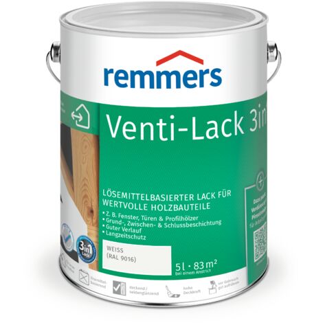 Remmers Venti-Lack 3in1 - weiß 5 Liter