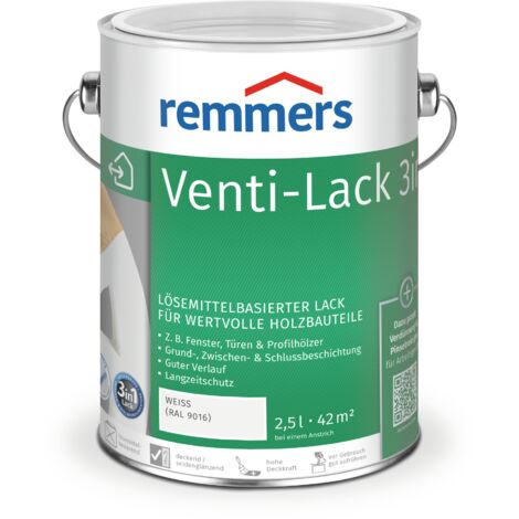 Remmers Venti-Lack 3in1- weiß 2,5 Liter