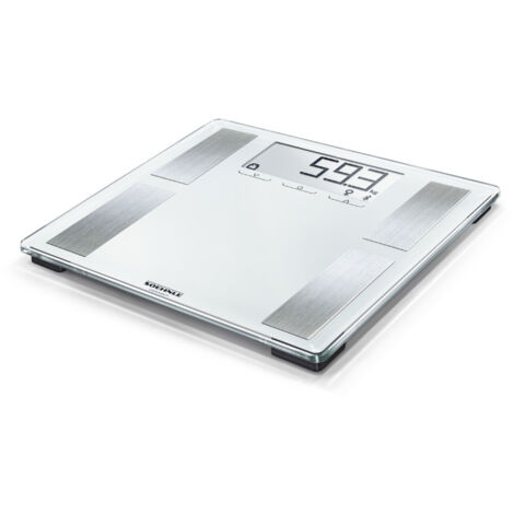 Soehnle Shape Sense Connect 100 Körperanalysewaage digital Wägebereich (max.)=180 kg Grau, Metall Mi