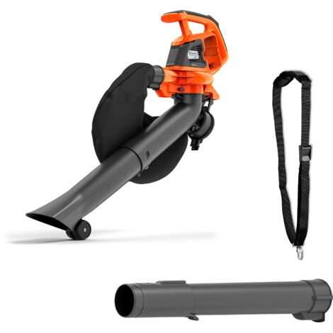 Husqvarna 120iBV Akku-Laubbläser - kabellos 36 V, inkl. Akku und Ladegerät, 10 N Blaskraft, verstellbare Rohrlänge, bürstenlos, leise und leicht, für die Gartenpflege
