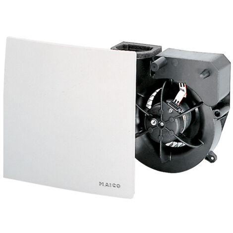 QX100HT Aerauliqa Aspirateur centrifuge diamètre 96 mm - 28/17 W - 104/62 m3 /h - Code PQX00016-2 vitesses, avec contrôle de l'humidité et minuterie