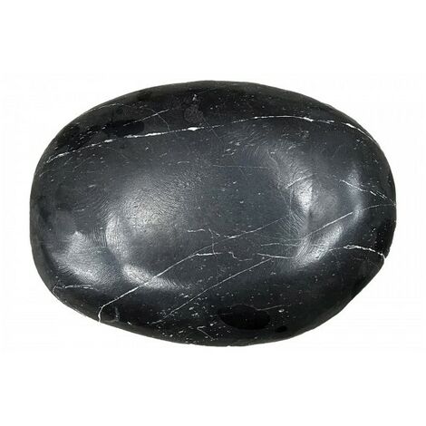 Galet décoratif Black 35 x 25 x 12 cm - Noir