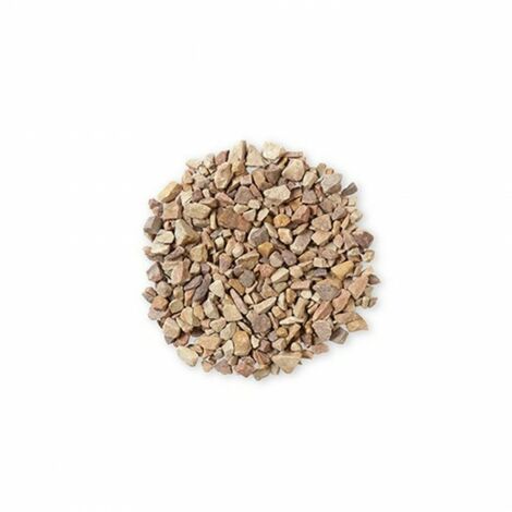 Jardinex – Gravier rose concassé 8/16 – Sac 25 kg – Pour allées carrossables et massifs fleuris – Maintien optimal dans stabilisateurs