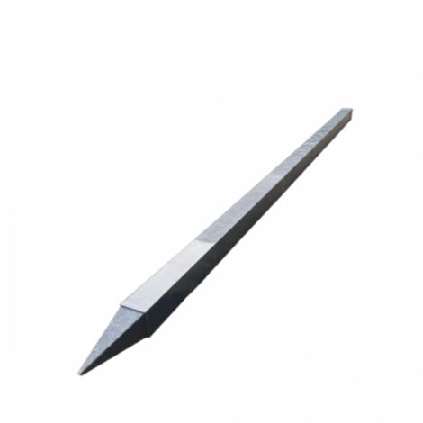 Jardinex – Poteau pour clôture 100 cm – 100% recyclé – Résistant aux UV et imputrescible – Gris anthracite – Durée de vie 10 ans