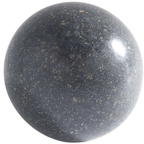 Jardinex – Boule décorative en granit Ø 20 cm – Résistante aux intempéries et UV – Finition polie – Unique pour aménagement extérieur