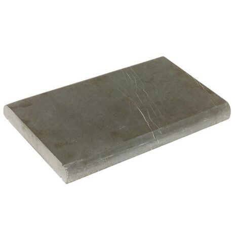 Couvre mur plat pierre bleue 50 x 28 x 4 cm - Gris bleu  (Lot de 5)