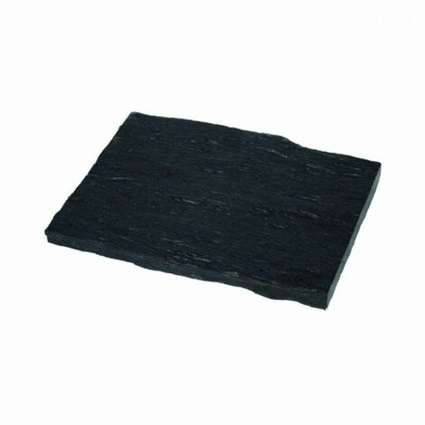 Pas japonais schiste ardoisier 40 x 30 cm - Noir  (Lot de 15)