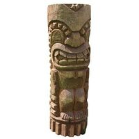 Statue Tiki Aro 100 cm - Brun 100 cm
