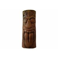 Statue Tiki Haka 100 cm - Brun 100 cm