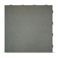 Dalle clipsable autoportante (finition ardoise) - Gris vert 39 x 39 cm - Gris vert