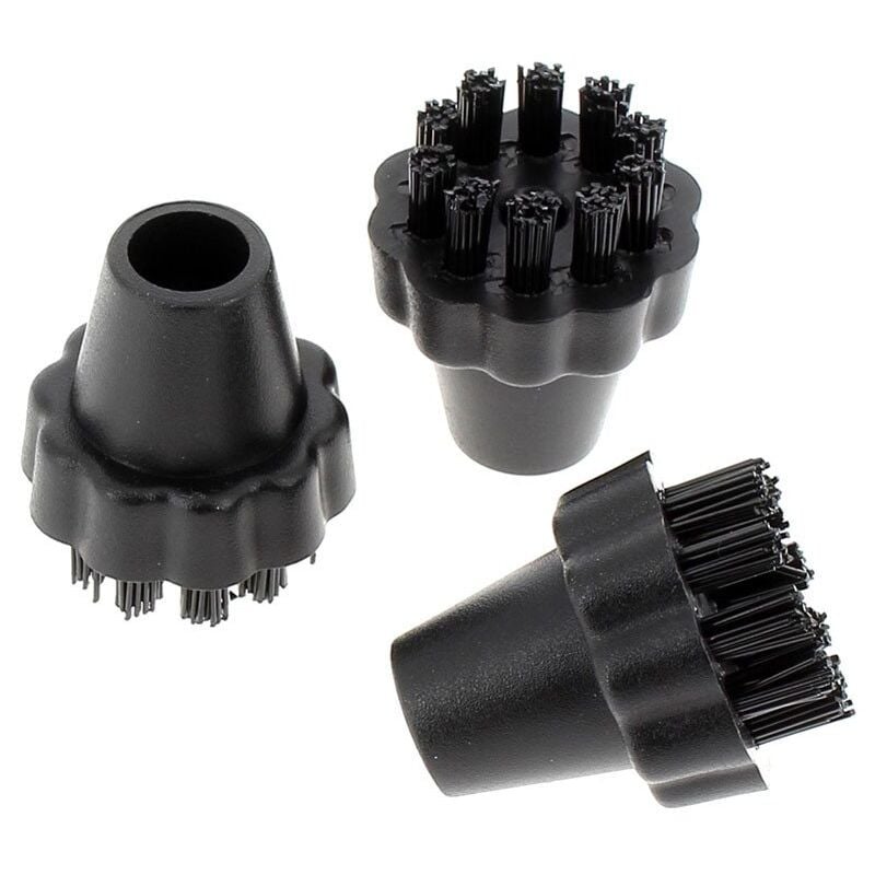 Brosses nettoyeur vapeur livrees par 3 pieces - polti 8014025798493