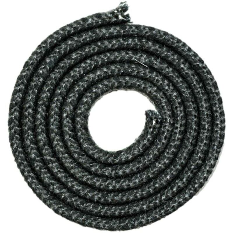 Jonikuper Corde à Feu En Fibre De Verre Noire Pour Poêle à Bois 18