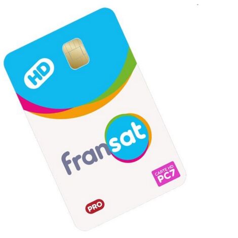 5 CARTES FRANSAT TV / NOUVELLE GÉNÉRATION HD PC7/ VENDUE SOUS BLISTER 5 CARTES FRANSAT TV / NOUVELLE GÉNÉRATION HD PC7/ VENDUE SOUS BLISTER