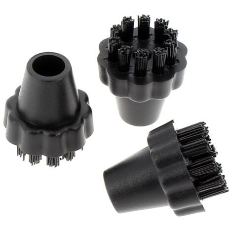 Brosses nettoyeur vapeur livrees par 3 pieces - polti 8014025798493