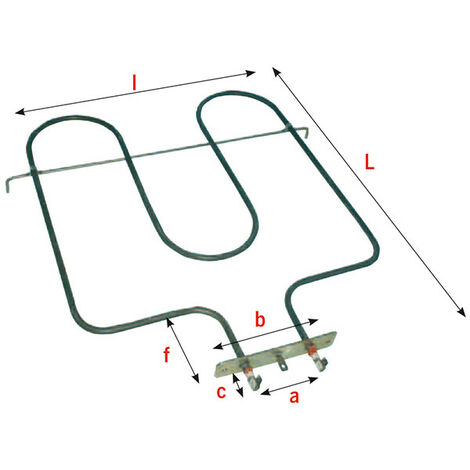 resistance grill voute 2100 w 230 v pour four BRANDT - 74X2310