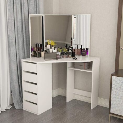 Corner dressing table