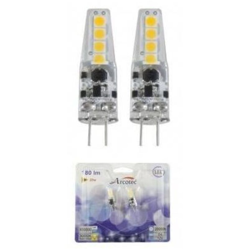LEDLUX G4 Ampoules LED 12V 24V 3.5W 350 Lumen 15 SMD 5630 10V-30V (8 PCS, Blanc Neutre 4500K
