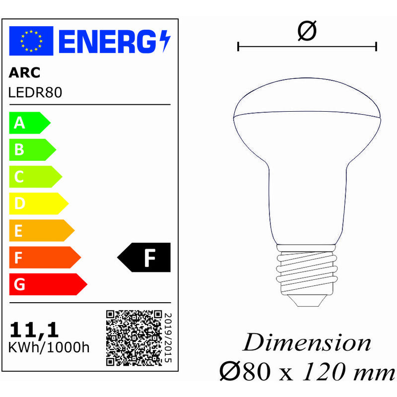 LUTW Ampoule LED E27 Blanc Chaud 3000K, 12W Equivalent 100W, Ampoules LED  A60 Culot Edison à Vis, 1200lm, Économie d'Énergie à Angle de Faisceau 220