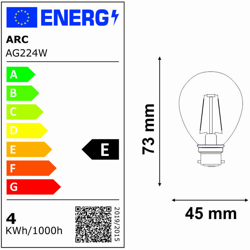 Ampoule Sphérique E27 Incandescence Lot 10 | Jurassic Light