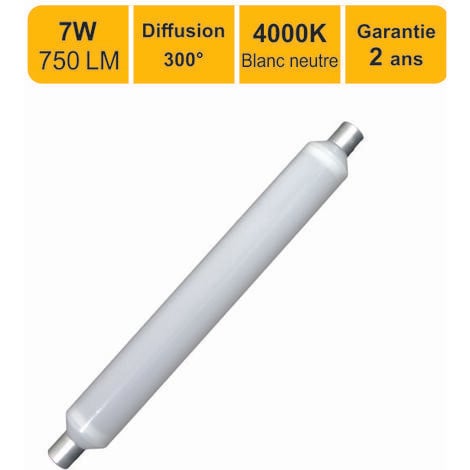 Ampoule LED s19 pour réglette salle de bain
