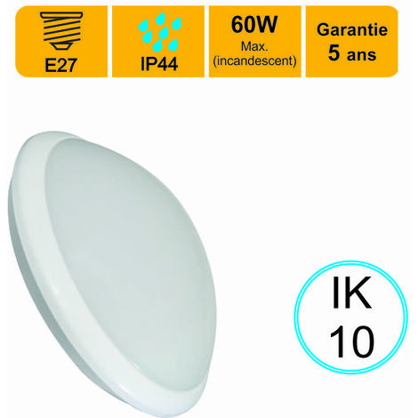 Hublot d'extérieur ovale LED 14W IP54 - Elexity