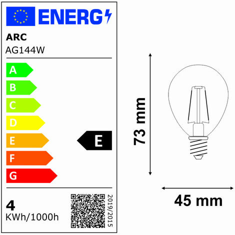 Smart+ Ampoule LED filament petite ampoule claire 4 W / 2'700 K