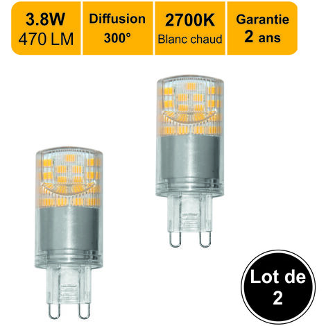 Ampoule LED G9 2.5W 200 lm - Ledkia
