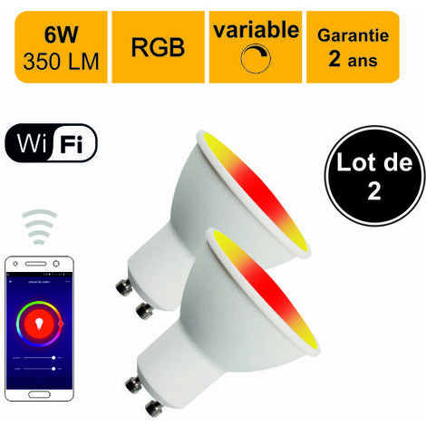 HomeKit – ampoule intelligente WiFi 9W, lampe LED RGBWW, variable E26 E27  B22, Base, télécommande, Support Alexa Google Home SmartThings