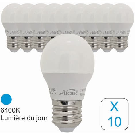 Ampoule Sphérique LED 2W E14 6000K 200Lumens