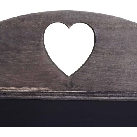 Tableau Publicitaire Panneau Pour Craie Sur Pied 66x37x27cm Aspect Vintage Gris 04 0004311 88222380