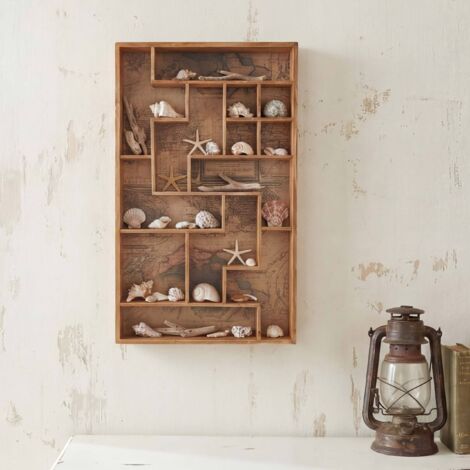 Boîte à Clés Murale Rétro Vintage En Bois H 38 Cm | Bricomarché