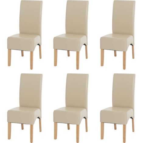 WOLTU Lot de 6 Chaises de Salle à Manger,Chaises de réception en