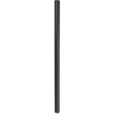 [JAMAIS UTILISÉ] Poteau en aluminium pour clôture Sarthe en WPC, pilier, système de connexion 1,86, anthracite (1/5)