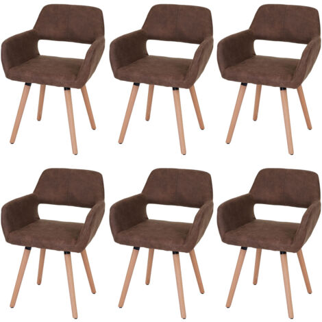 Lot De 6 Chaises De Salle à Manger Design Bentley, Velours Beige, Pieds Chromés, Heurtoir Lion, Luxe