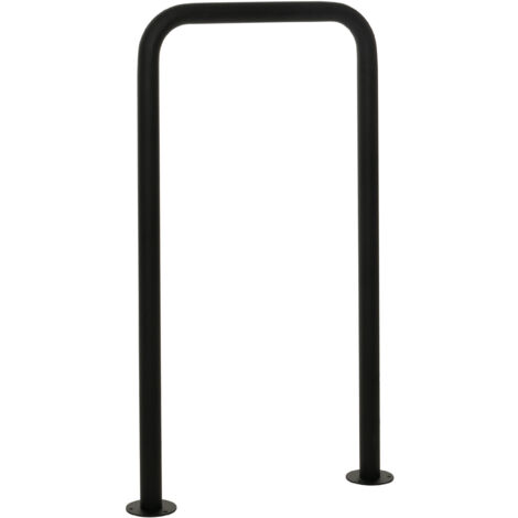 [JAMAIS UTILISÉ] Arceau pour vélos HHG-846, support pour vélos Arceau pour vélos Barrière, In-/Outdoor acier peint par poudrage 120x70x12cm (1/5)