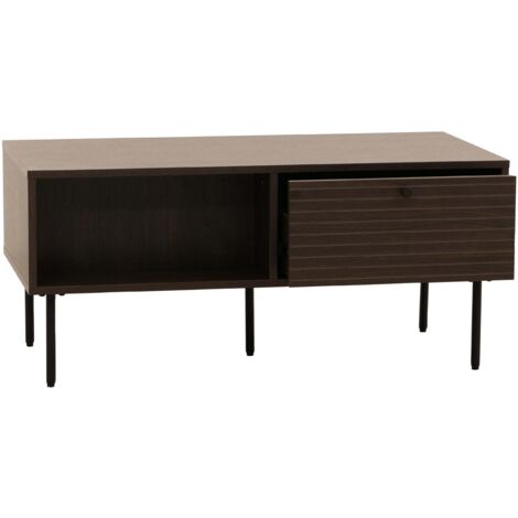 Table basse HHG-281, table de salon table basse, style scandinave métal ...
