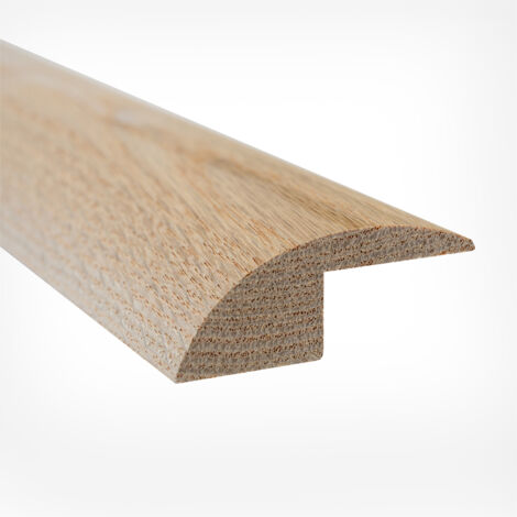 Barre de Seuil en Bois Chêne Massif - 19x52x1200mm - Rattrapage de Niveau