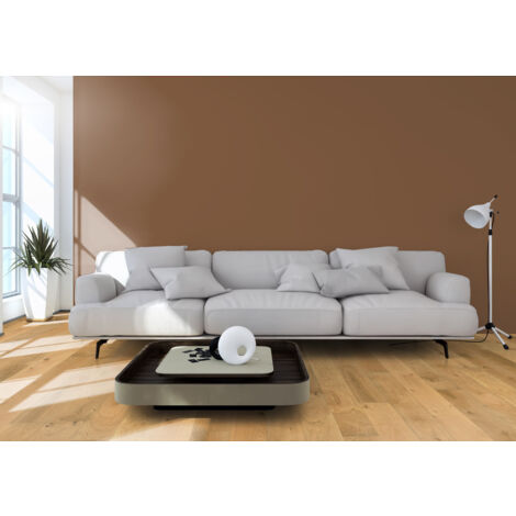 Parquet contrecollé en bois chêne brossé huilé - 14/3,2 x 155 x 600-1800 mm - 1,67 m² - Click 5G CLASSICO