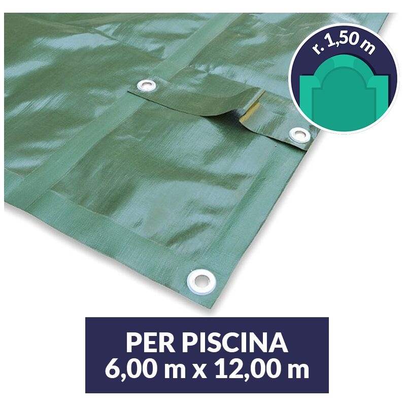 CUSCINO GONFIABILE ANTIRISTAGNO PER PISCINE L. 3MT