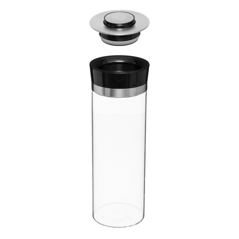 Saladier verre carré / couvercle 23 cm, Boîtes, bocaux, bouteilles