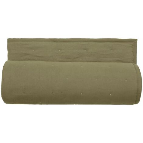 Couvre lit matelassé microfibre lavée "Céleste" toutes dimensions Vent du sud - Céleste Mousse - 240 x 260 cm pour lit "King Size"