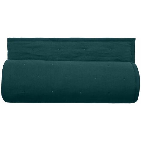 Couvre lit matelassé microfibre lavée "Céleste" toutes dimensions Vent du sud - Céleste Geai - 240 x 260 cm pour lit "King Size"