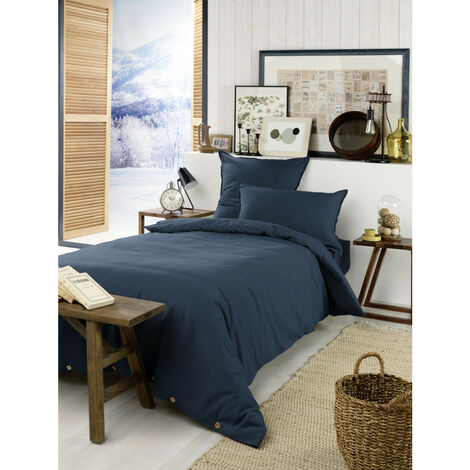 Housse de couette "Candice" toutes dimensions Flanelle de Coton - Candice Nuit - Housse de couette 140 x 200 cm - Candice Nuit - (1/4)