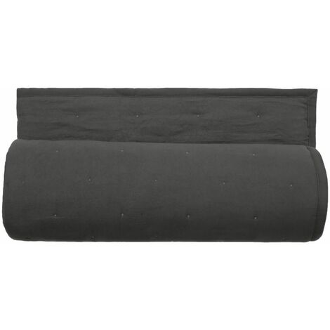 Couvre lit matelassé microfibre lavée "Céleste" toutes dimensions Vent du sud - Céleste Anthracite - 240 x 260 cm pour lit "King Size"